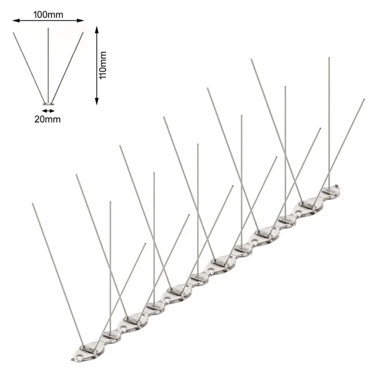Inicio Pinchos antipalomas Ecopic Ultra 2 para alféizares y repisas (10 m) – Control de aves – artículo «Excrementos de paloma: riesgos y cómo limpiarlos de forma segura» | Tienda Abansol